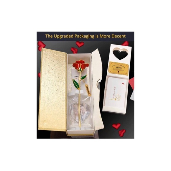 Enchanted Rose with Picture Frame - Picture 2 of 7